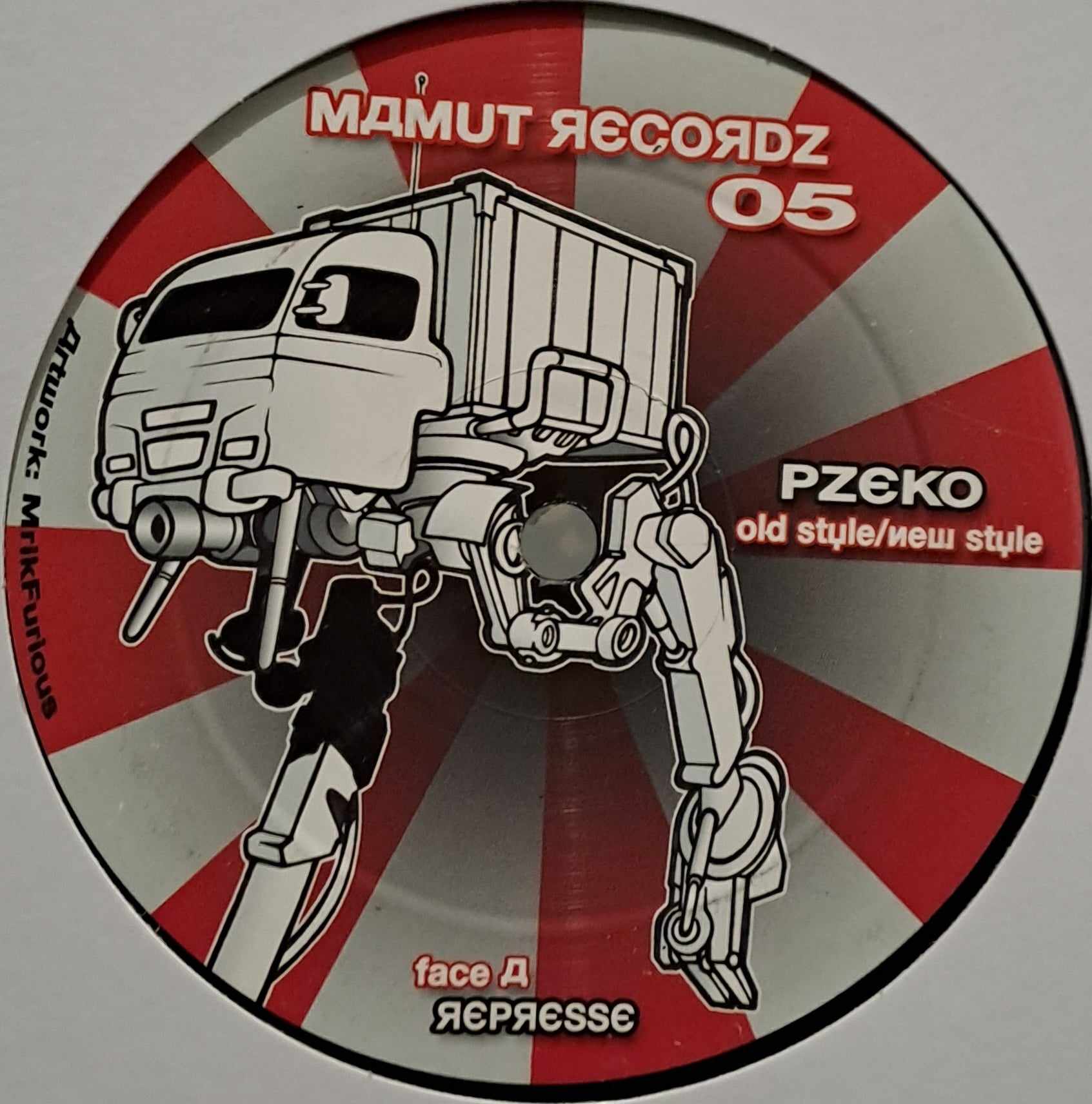 Mammut 05 - vinyle freetekno